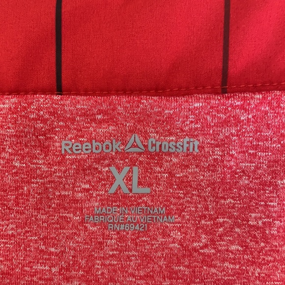 Reebok CrossFit red and black shorts - Picture 4 of 6